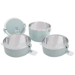 Stackable 3-Layer Lunch Container Set Apart